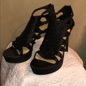 Black Glamazon Platform Sandals